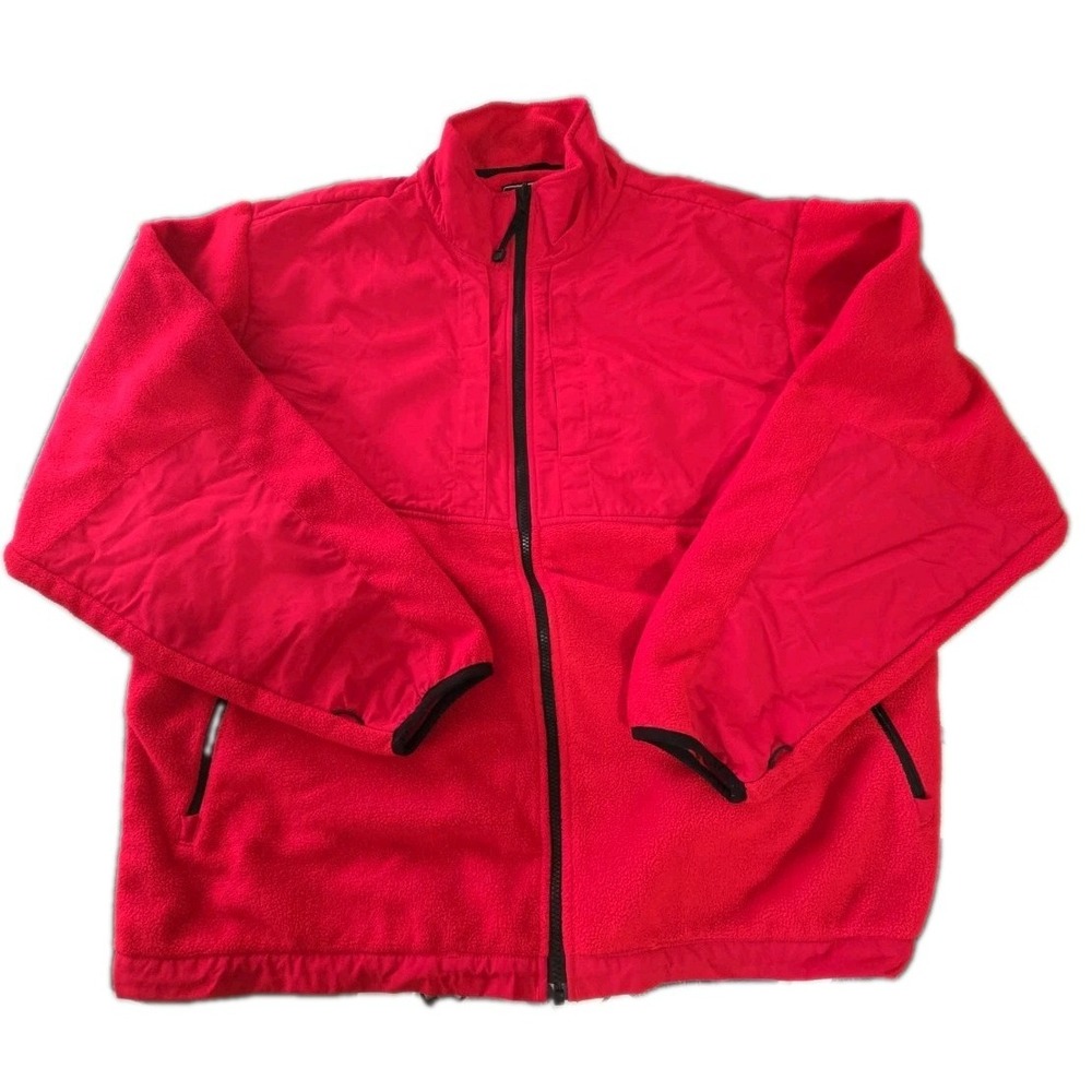 5.11 Tactical Jacket Mens 2XL Red Full Zip Heavyweight Technical Duty Fleece
